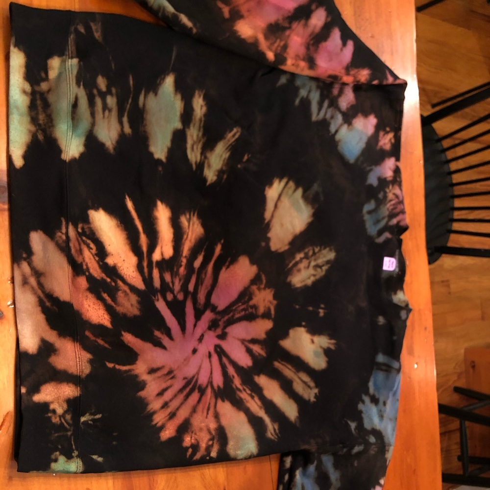 Handmade Dark Rainbow Reverse Sweatshirt